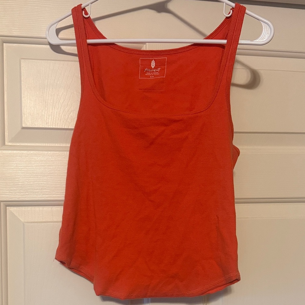 FP Movement by Free People Orange Tank Top